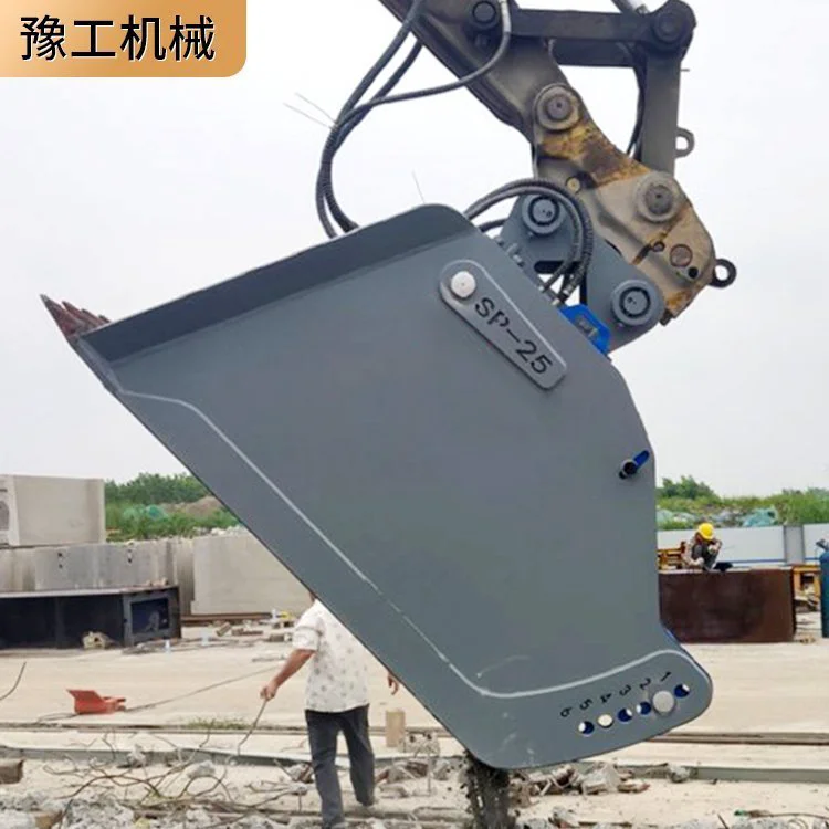 挖机破碎斗 混凝土粉碎斗 建筑拆除破碎挖斗 厂 家
