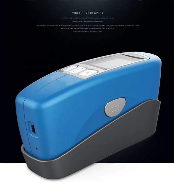 60度单角度光泽度仪 汽车/陶瓷表面响应迅材料优质