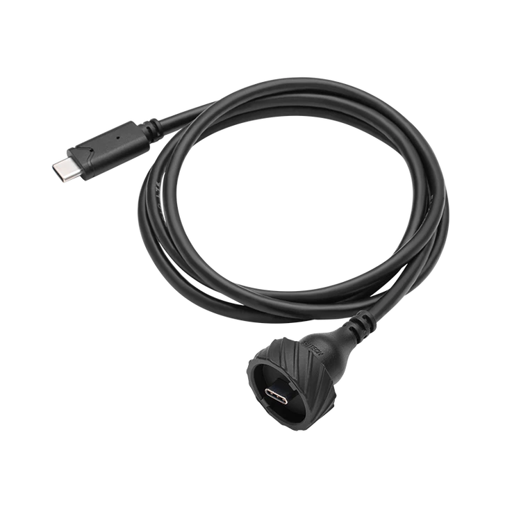 LSHITECH龙仕 USB公头接口TYPE-C插头插座延长线1米M20