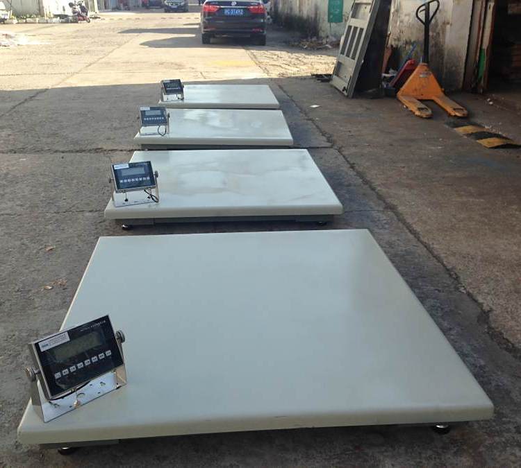 2吨地磅 化工厂用本安型304不锈钢带RS232接口连蓝牙打印平台秤