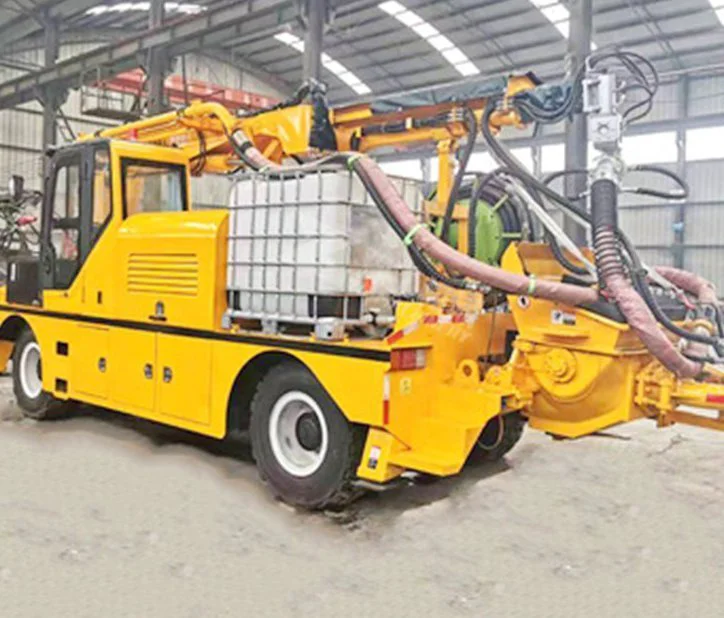 可靠性高适应性好 全自动混凝土湿喷台车 铁路施工湿喷机械臂