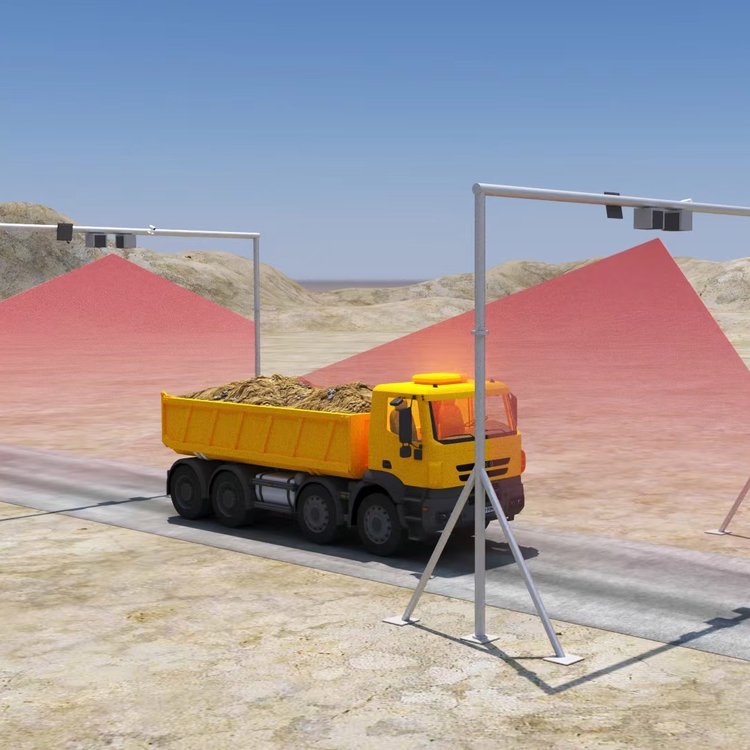 矿山 卡车测方量 三维激光雷达测体积 Ai智判满空欠 中英文国际版