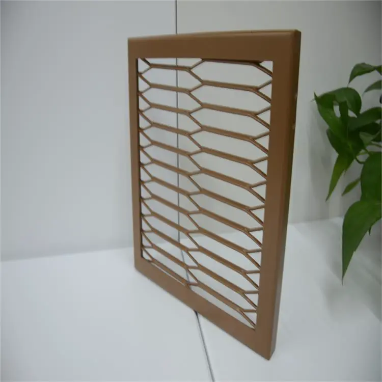 室内吊顶铝拉伸网板 抗污性强 自洁性强 颜色繁多