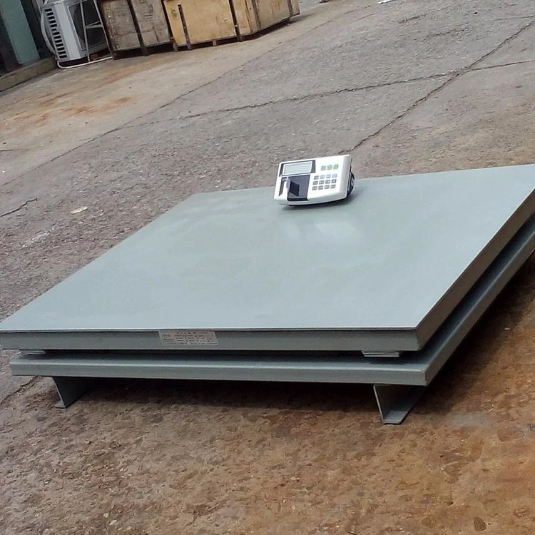SCS-10吨带斜坡超低电子地磅 不干胶打印高精度平台秤 地秤生产