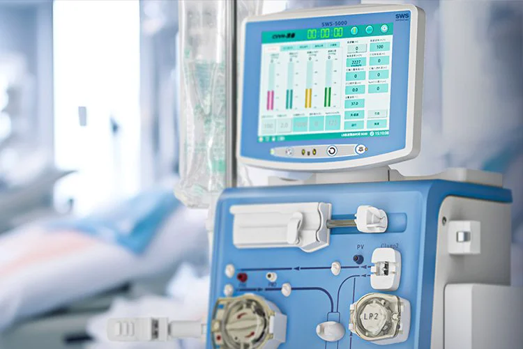 山外山血液透析机SWS-4000A适用于急慢性肾衰竭治疗