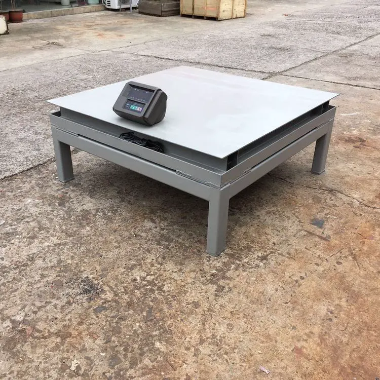 0.8*1米防爆电子地磅 2吨本安型地磅秤 2000kg加厚地秤