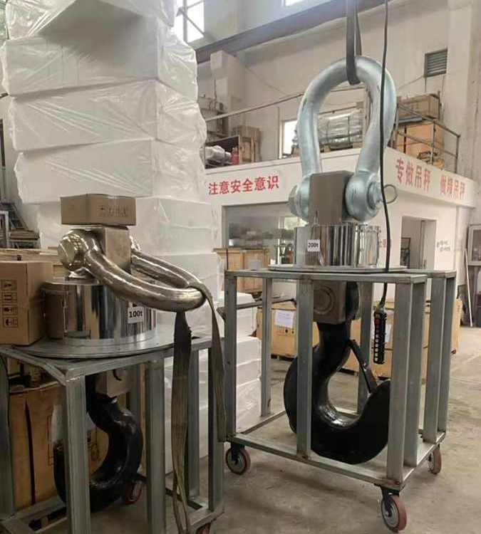 大吨位电子吊钩秤 OCS-100T无线吊秤 数传传输打印吊磅秤