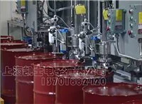 200L全自动灌装机 200/吨桶共用液体寻口高精度称重灌装输送线