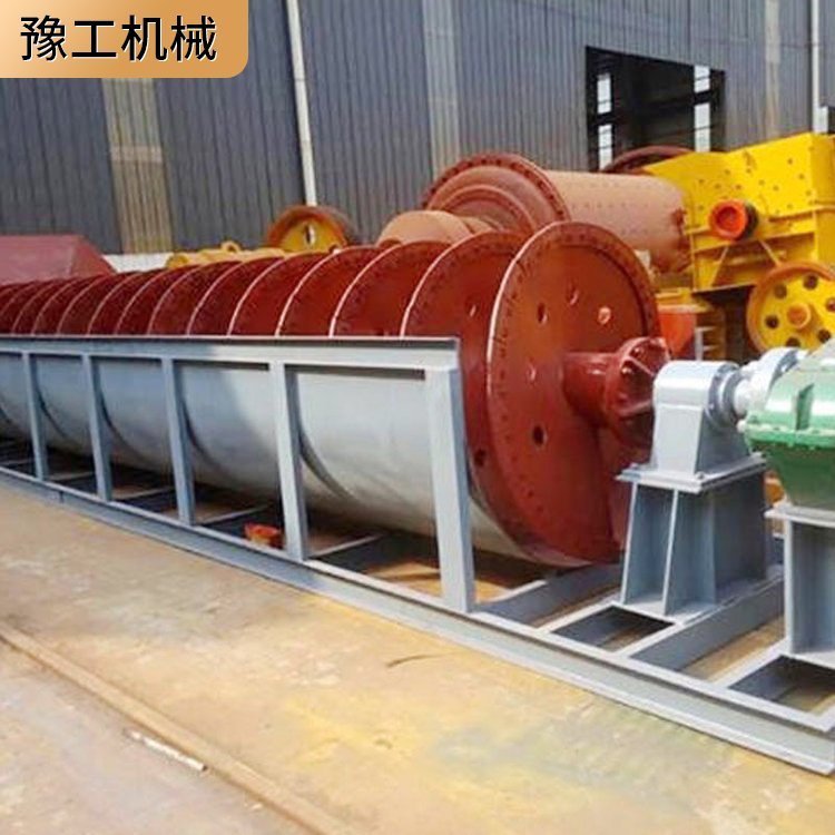 风化砂洗砂机 双螺旋洗沙机 粘土 泥沙分离洗沙分级机