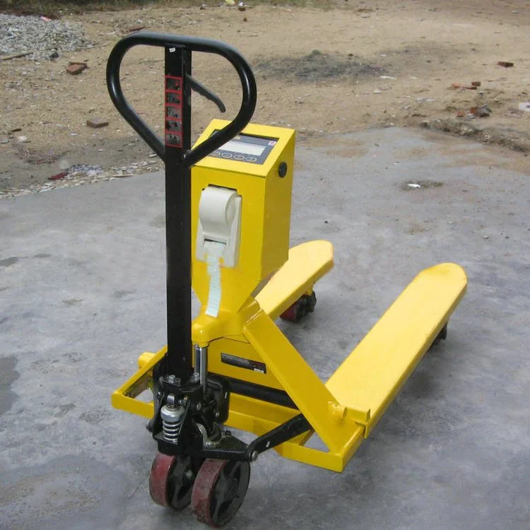 3吨打印叉车秤 货物称重数值保留WIFI联网打印液压称重叉车