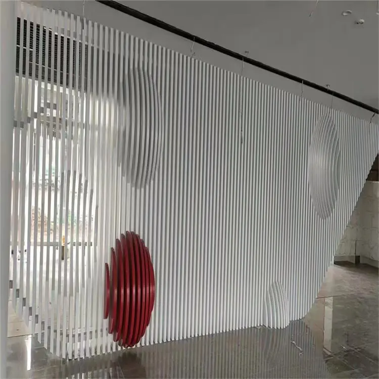 铝格栅铝方通 能抵抗紫外线 使用寿命长 无异味 硬度高