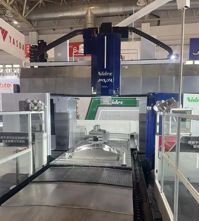 进口机床龙门加工中心高精度重切削5面体加工尼得科动梁MVR33
