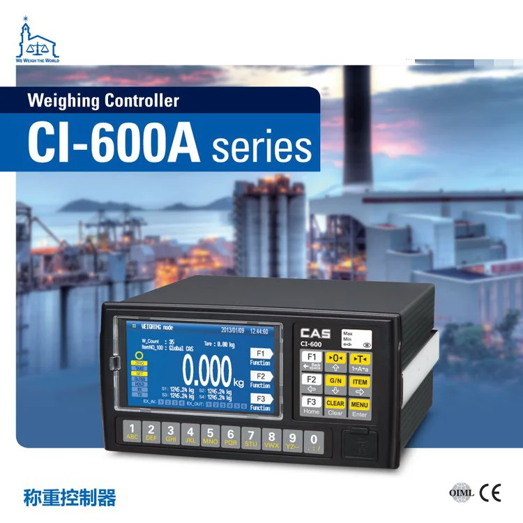 称重仪表CI-600A 凯士CAS 韩国品牌 包装灌装配料控制仪表显示器