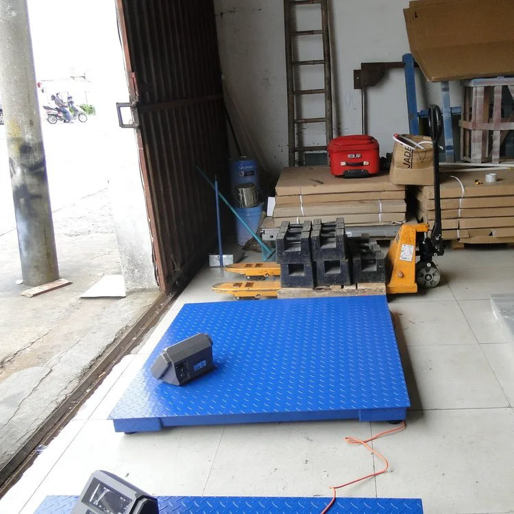 汉衡打印小地磅 3吨带打印地秤 厂家定制电子磅秤1米乘1米