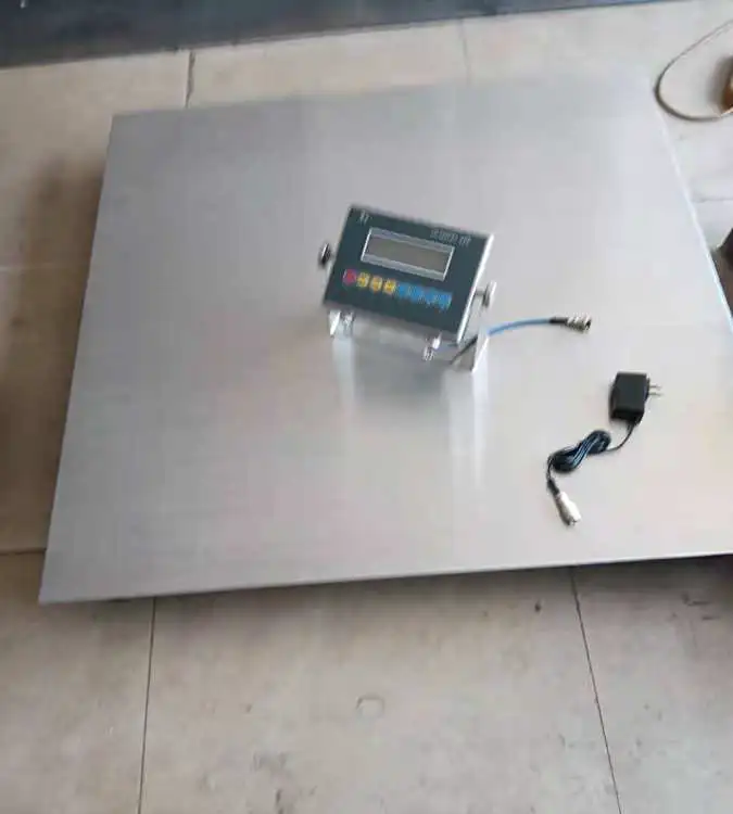 0~3吨工业小地磅食品厂用防水防腐蚀电子地磅秤 带引坡平台秤