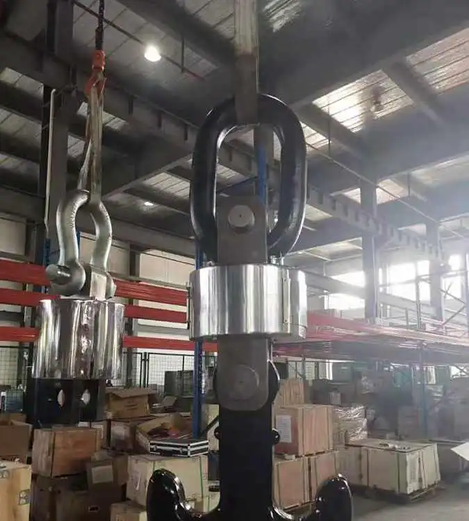 50吨电子吊秤 码头吊货物无线数传带RS485接口防爆防震打印吊钩秤