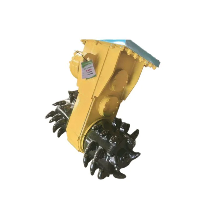 挖掘机洗挖机液压铣刨机 隧道掘进头 横向纵向混凝土路面刨沟铣挖头