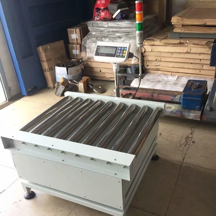 100kg动力滚筒输送秤定做 高精度滚筒秤自动检重电子秤厂家优惠