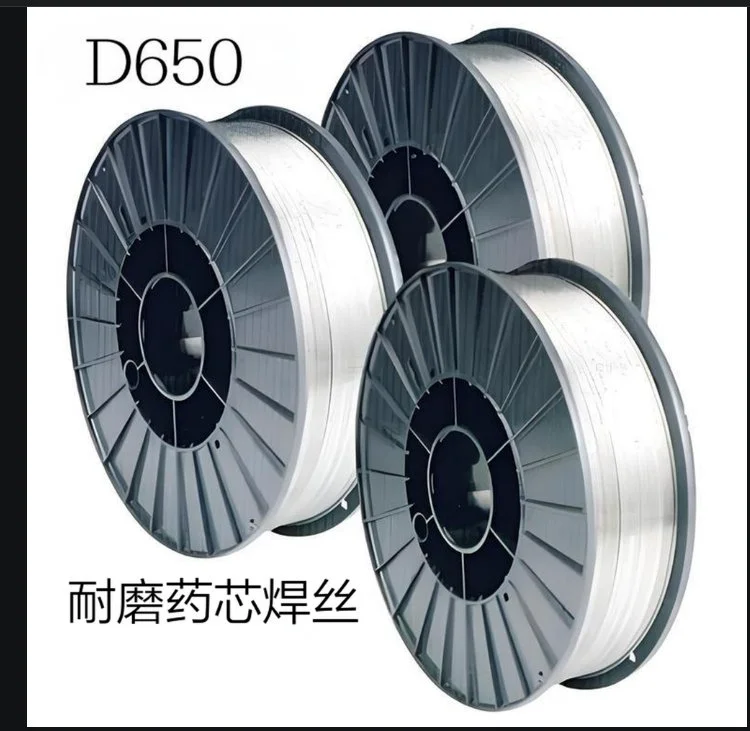 水泥厂挤压辊堆焊焊丝D650 HRC55-63 用于压辊的打底层