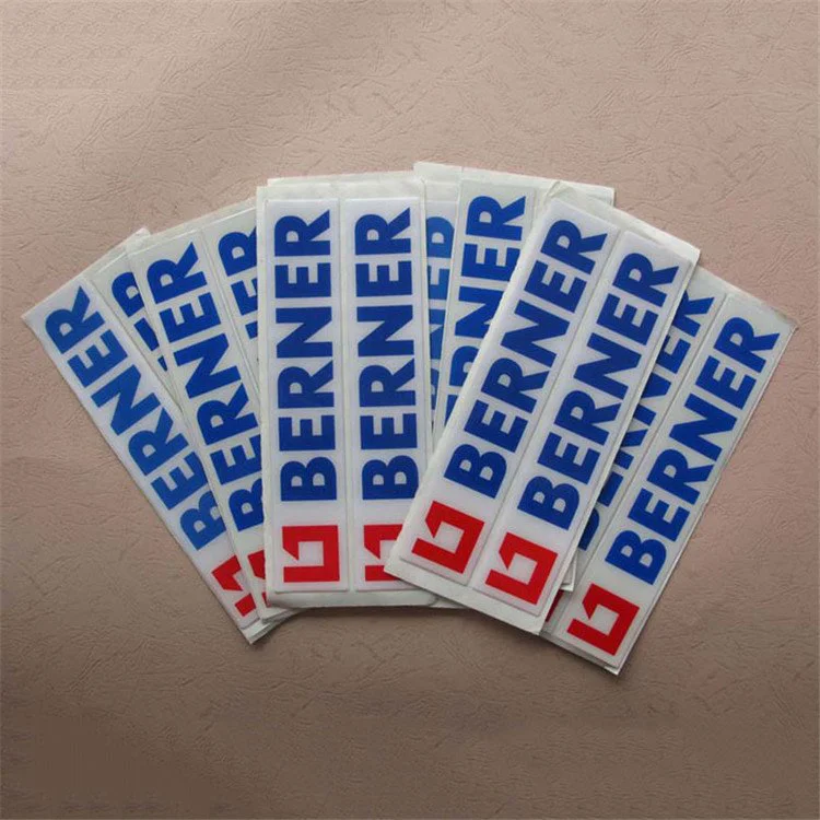 厂家批发水晶滴滴塑商标透明pvc不干胶标贴可印logo广告标签贴纸