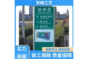 生产供应 商场停车场标识牌 铝合金立式导向牌 小区标识公园牌 批发