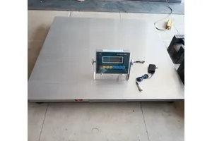 3T防爆地磅 制药厂用4-20ha输出带RS232接口打印不锈钢地磅秤