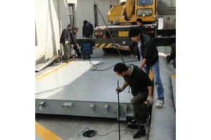 120吨出口式汽车衡 120t数字式地磅秤 3乘17米出口电子地秤