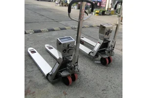 防爆电子叉车秤 3吨物流搬运电子秤 本安型化工用叉车地牛电子称