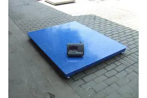 1-10吨打印小地磅 物流用加厚电子地秤 可加斜坡平台电子秤