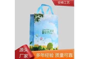 安峰工艺 广告宣传购物无纺布袋 无纺布防尘手提袋 厂家批发