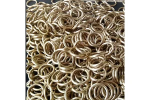 厂家定做异形银焊环 单圈环 二圈银环 多圈焊环