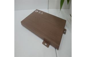 仿木纹热转印铝单板 耐老化性能好 个性化设计