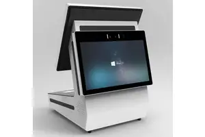 智能双屏访客机 人脸识别一体机 实名认证人证领诺科技