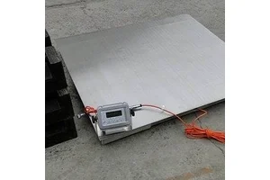 多功能2.5吨电子地磅 汉衡防水不锈钢地秤 耐腐蚀304平台地磅称