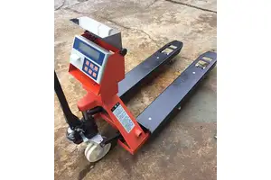 汉衡液压叉车电子秤超载报警推车称重搬运车秤带打印的地牛秤