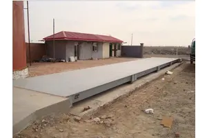 18米150吨大型地磅秤 自动称重150t数字电子汽车衡厂家