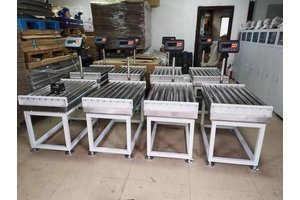 电子滚筒秤 流水线检重开机自检串行连续输出通讯接口滚道秤