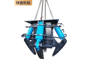 祥盛机械 爪式破桩机液压混凝土圆桩方桩截桩破拆凿桩机