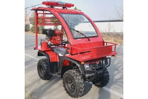 四轮消防灭火摩托车全地形多功能厂区巡逻救援社区微型电动摩托车