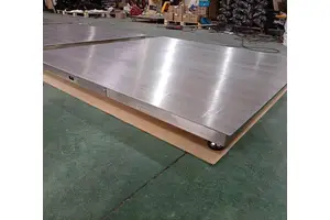 3吨本安型防爆地磅 化工厂防水防腐带RS232接口输出打印仪表平台秤