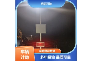 初阳科技 车辆计数监控系统 免停车快速读 一体化便捷设计