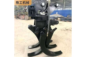 挖掘机抓木器 小型液压抓钢机 货源充足 豫邦机械