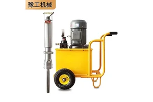 矿山开采劈裂机 液压劈裂建筑石材分裂开山设备