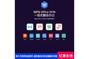 WPS 365商业基础版 办公软件 多种语言支持云端存储与备份