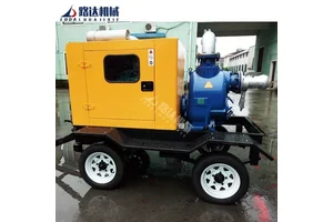 柴油防汛排水泵 8寸自吸大流量排污泵市政防洪排涝泵移动泵车