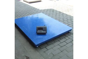 5吨打印小票电子地磅 汉衡5t打印平台秤 5000kg1乘1米地秤