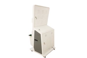 多功能自助打印一体机 落地立式触摸广告 访客管理一体机 领诺