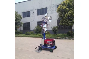 移动照明灯防汛照明灯具柴油动力LED灯可升降照明灯可定制