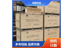 初阳 挖机自动计数 记录车辆刷卡数据 大幅提高效率