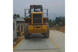 U型钢地磅厂家150吨U型梁结构电子地秤汉衡150t汽车衡定制